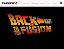 Tablet Screenshot of ehrgeiz.com